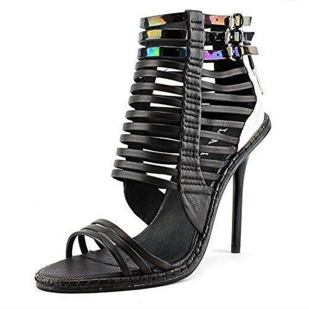 L.A.M.B. By Gwen Stefani Women's Brook Dress Strappy Peep Toe Sandal Heels SZ9